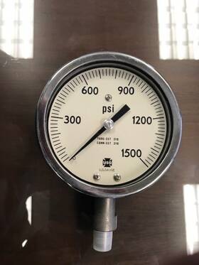 254019a Ametek Us Gauge Model 540 Ss 0-1500 Psi