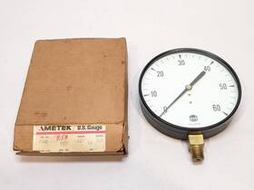 P500 Ametek 5551 4-1/2 0-60# Lm 1/4 . Usg Gauge