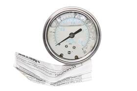 4inpt Ametek 5hk71 Part No. Pressure Gauge Liquid Filled 2-1/2in0.30psi 1/4inpt 30 Psi