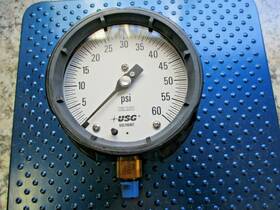 Pi-445-0808 Ametek New Solfrunt Pressure Gauge 60 Psi