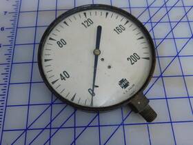 10963-1 Ametek Usg U S Gauge Pressure 200 Psi 5 Inch