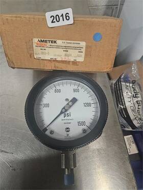 1911-t Ametek Usg 132609 New Solfrunt Gauge 0-1500psi