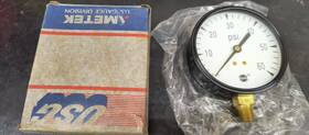 168537 Ametek Usg 3-1/2 Inch White Face 1/4 Npt Pressure Gauge 60 Psi