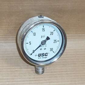 656637aa3ed3a00 Ametek Usg 356033 Sst 316 30psi Liquid Fillable Pressure Gauge 4 Inch P 656