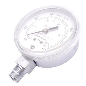 Cu-2581-jc Ametek Usg Pressure Gauge 0-100psi 0-700kpa 2-1/2 Inch Face 1/4 Npt