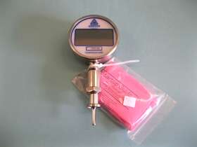 Fj011001013000 Anderson 1/2 Inch Digital Temperature Gauge Tri-clamp With Approx 1 Probe E13