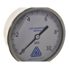 Em071010041011a0000 Anderson-negele New Gauge 1.5ftft Tc Bottom Mount 0-100 Psi 3