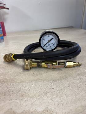 Pt14 Anderson Pressure Tester With Oil Filled Gauge