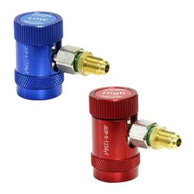 Ap82006kt Apeixoto R1234yf Quick Coupler 1/4 Inch Fitting For Ac Refrigerants Mainfold Guage Set
