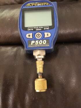 P514j0137 Appion P500 Compound 500 Psi Pressure Gauge Slightly Used Great Condition