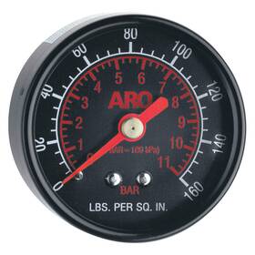 104500 Aro Pressure Gauge To 160 Psi 2in 1/8in 4pju9