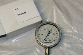 00128134 Ashcroft New P/n Glycerin Filled Stainless Pressure Gauge