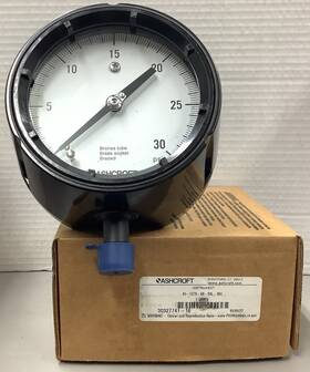 45-1279-as-04l-30 Ashcroft 1-5rxy8 45-1279-as-04l-30# Pressure Gauge 30psi B254
