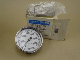 10-1008-al-02b-xljuc-6000 Ashcroft 10-1008-al-02b-xljuc-6000# 100mm 4 Inch Metric Case Gauge 6000 Psi 1/4 Npt 10-1008-al-02b-xljuc-60