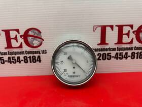 10-1008-s-02l-30 Ashcroft 10-1008-s-02l-30/0imv Industrial Duralife Pressure Gauge Size 100mm Mtftl 316