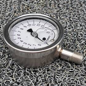 10080277-1 Ashcroft 2-1/2 Inch Dial 0-15 Psi 1/4 Npt Liquid Filled Stainless P/n