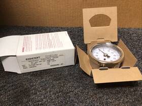 25-1009-aw-02l-30imv Ashcroft 10477010-2 Duralife Press Gauge 25-1009-aw-02l-30imv&30# 2-1/2 Inch 316