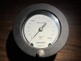 1082-p-s-02b-3000 Ashcroft Test Gauge Temperature Compensated 0-3000psi 4902
