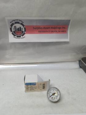 15w1005h01bx17 Ashcroft Pressure Gauge 1-1/2 In Face 1/8 Npt Back 0/30 Psi