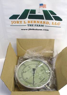 160-t6500sl04l4000 Ashcroft 160-t6500sl04l4000# 6 Inch Face Pressure Gauge Glycerin Fill 1/2 Nos