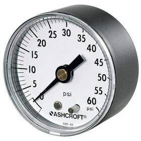 20w1005ph02bv Ashcroft 20w1005ph02bv/15# Industrial Compound Gauge 30 To 15 Psi 2 In