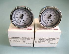25-1009-aw-02b-1600kp Ashcroft 25-1009-aw-02b-1600kp/# Lot 2 New 1/4 Inch Npt Industrial Duralife Gauge 1600 Kpa 1/2 Face G18 25-1009-aw-02b-1600kp Ashcroft 25-1009-aw-02b-1600kp/# Lot 2 New 1/4 Inch Npt Industrial Duralife Gauge 1600 Kpa 1/2 Face G18