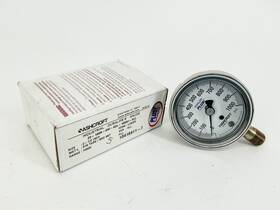 25-1009-aw-02l-1000 Ashcroft 25-1009-aw-02l-1000#-xll New Pressure Gauge 2-1/2 Inch 100psi 316 Tube