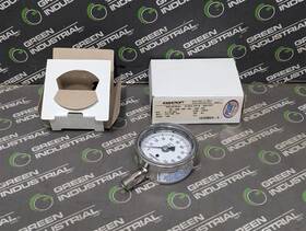 25-1009-sw-02l-100 Ashcroft 25-1009-sw-02l-100#-xll New Duralife Gauge 0-100 Psi