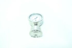 25-1032-s-15l-100 Ashcroft 2-1/2in 0-100psi 1-1/2in Tri-clamp Pressure Gauge