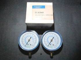 251007phv Ashcroft 251007phv/120r 30 Inch Hg Vac To 120-250psi Compound Gauges - Lot Of 2