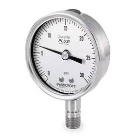 251009sw02lxll30 Ashcroft Industrial Pressure Gauge To 30 Psi 2 1/2 In