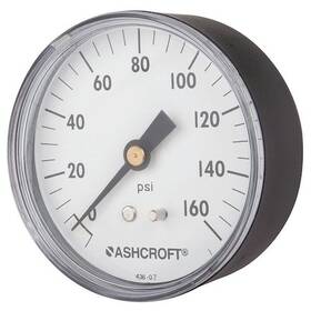 25w1005ph02b160 Ashcroft 25w1005ph02b160# Industrial Pressure Gauge To 160 Psi 2 1/2 In