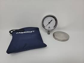 30108402lxcqdannv Ashcroft Adj Test Gauge 0-15 0.1 Psi Subd With Cover And Bag