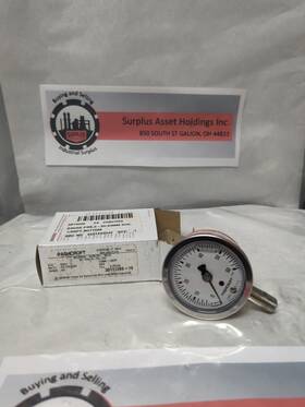 30111289-19 Ashcroft Pressure Gauge 0-60# 63mm Face 1/4 In Npt Bottom Nos