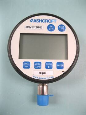 302084sd02l60 Ashcroft 302084sd02l60# Digital 0.25% Test Gauge 60 Psi New F12