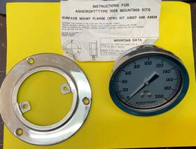 35-1009-sw-02b-200 Ashcroft 35-1009-sw-02b-200# Pressure Gauge 0-200 Psi