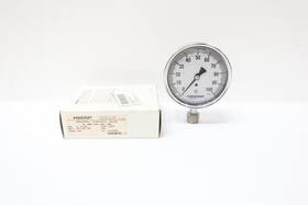 35-1009-swl-04l-100 Ashcroft 35-1009-swl-04l-100# Pressure Gauge 3-1/2in 100psi 3/4in Npt