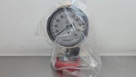 35-1032-sl-20l-200 Ashcroft 35-1032-sl-20l-200#-xnh Sanitary Pressure Gauge 3-1/2 Inch Od 0-200 Psi