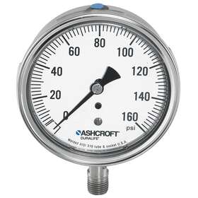 351009sw02l5000 Ashcroft 351009sw02l5000# Gauge Pressure To 5000 Psi 1/4 Inch Npt