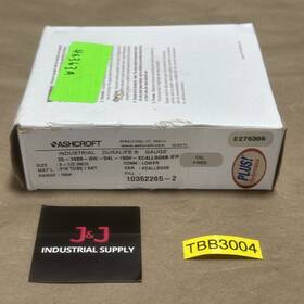 35-1009-sw-04l-160 Ashcroft 351009sw04l160#-xc4llsg6b New- 35-1009-sw-04l-160#-xc4llsg6b 3.5 Inch Industrial Duralife Gauge