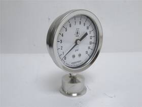 351032515l15 Ashcroft 232002 New-no Box Pressure Gauge 1-3/4 Inch Clamp 0-15psi