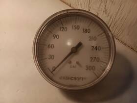 355-09 Ashcroft Pressure Gauge 0-300 Psi L8c1