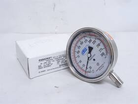 35w1009swl02lxr5 Ashcroft 35w1009swl02lxr5/300 247015 New In Box Pressure Gauge Ss 0-300psi