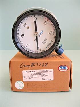 45-1279-as-04l-300 Ashcroft New Duragauge Plus 4-1/2 Inch Industrial Gauge 300psi E3