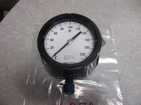 45-1279-ssh-04lx-c4nhth Ashcroft Duragauge Model 1279 Pn 200# Pressure Gauge