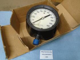 45-1279-ssl-04l-600 Ashcroft 45-1279-ssl-04l-600# Dura Nos 45-1279-ssl-04l Pressure Gauge 4-1/2 Inch 0-600 Psi 1/2 Lm I-95
