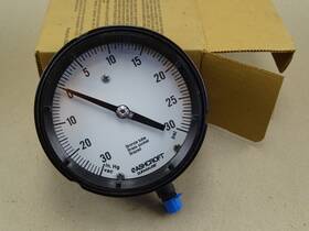 45-1279as-02l-30imv Ashcroft 45-1279as-02l-30imv&30# 4.5 Inch Duragauge 30 Hg Vac-30 Psi Gauge 1/4