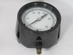 45-1279as-2l-35 Ashcroft 45-1279as-2l-35#-250kpa Cka3cca Duragauge Pressure Gauge 0-35 Psi Used