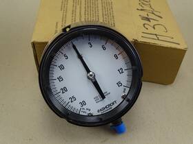 45-1279ss-02l-30imv Ashcroft 45-1279ss-02l-30imv&15# 4.5 Inch Duragauge 30 Hg Vac-15 Psi Gauge 1/4