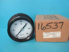 45-1379-ss-04b-300 Ashcroft 45 1379-ss-04b-300 Test Pressure Gauge 1379ss 4.5inch Face 0-300 Psi Black